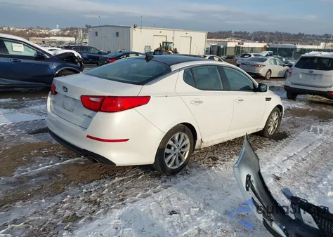 2015 Kia Optima Ex z USA, uszkodzony, nr VIN 5XXGN4A75FG406480